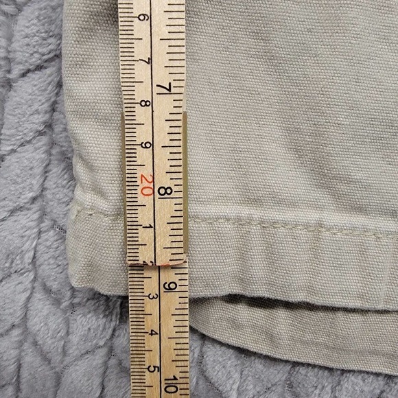 Carhartt Shorts Men’s 42 Beige Carpenter Relaxed Fit Workwear Stretch 102514–232 - Picture 5 of 10